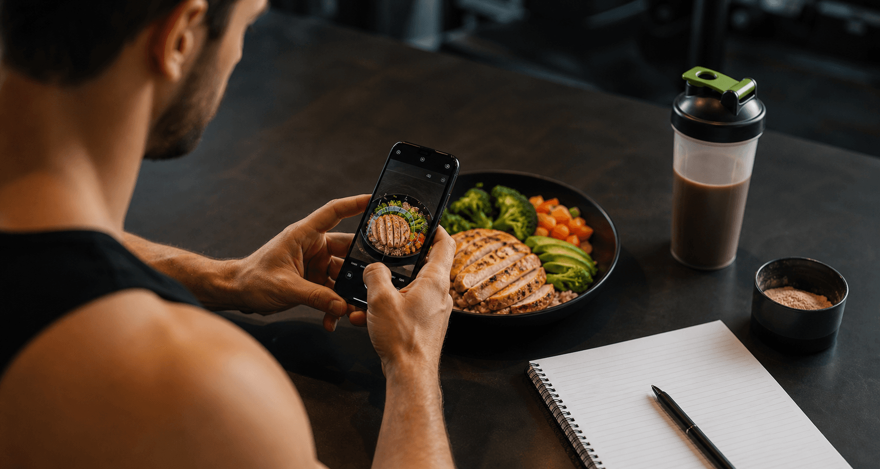 BulkTracker AI meal analysis preview